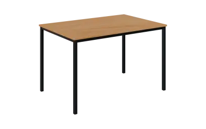 JPT 120 Jídelní stůl 1200 x 800 mm, deska buk royal / podnož černá